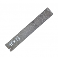 Заготовка для ножа из листовой стали 40х13 размеры: 200х40х3 мм.